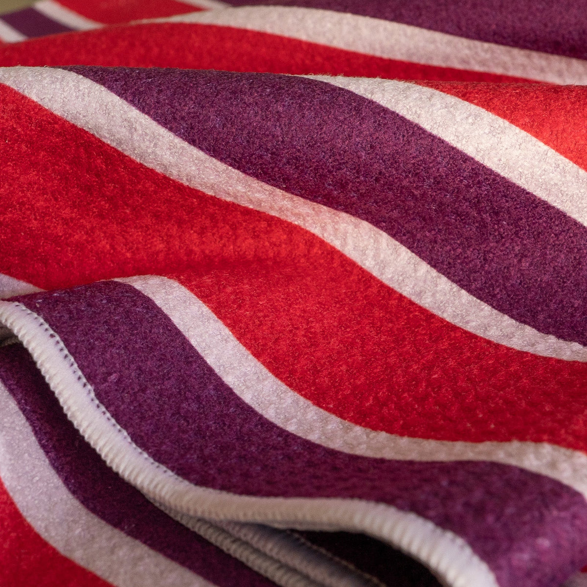 Pink Stripe Beach Towel - Amity Blue