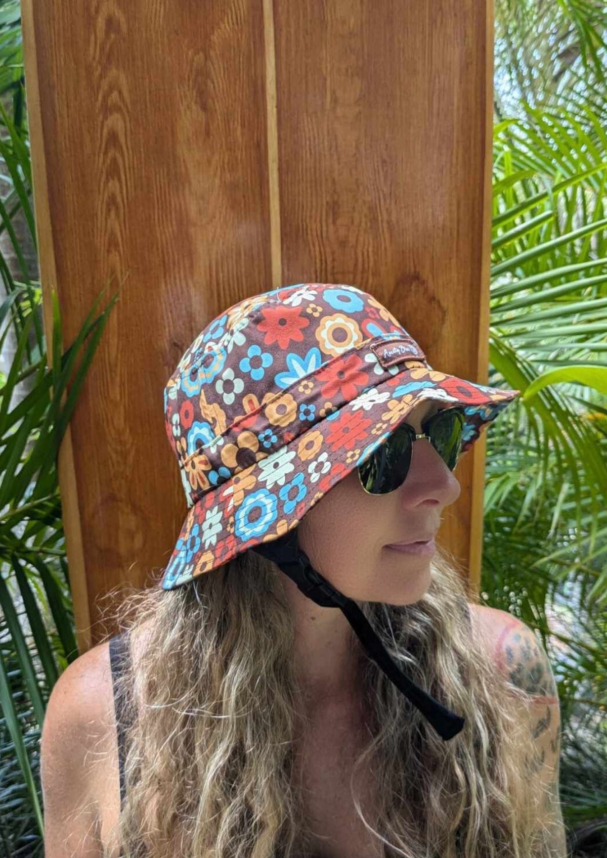 Flower Power Surf Hat