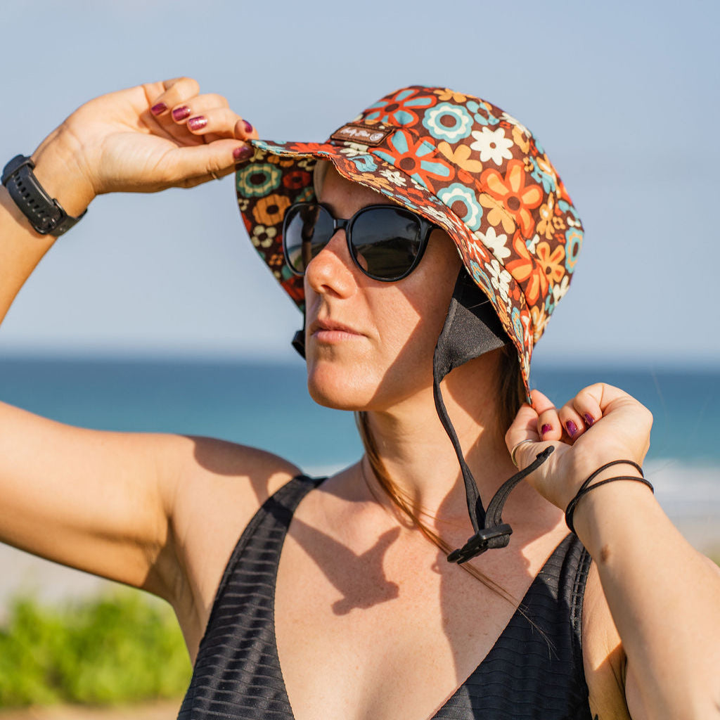 Flower Power Surf Hat