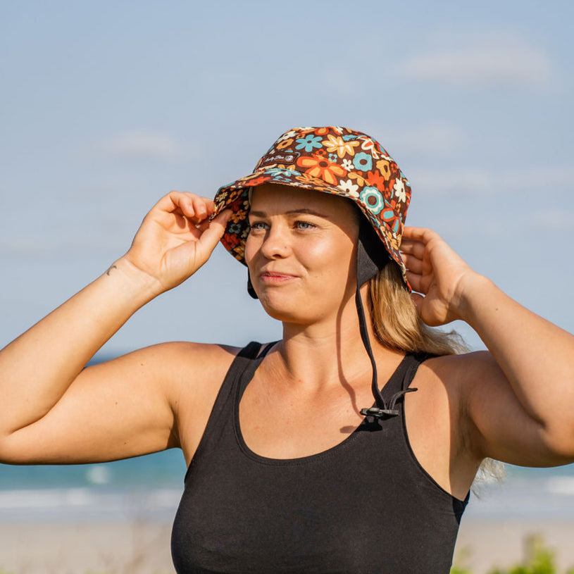 Flower Power Surf Hat