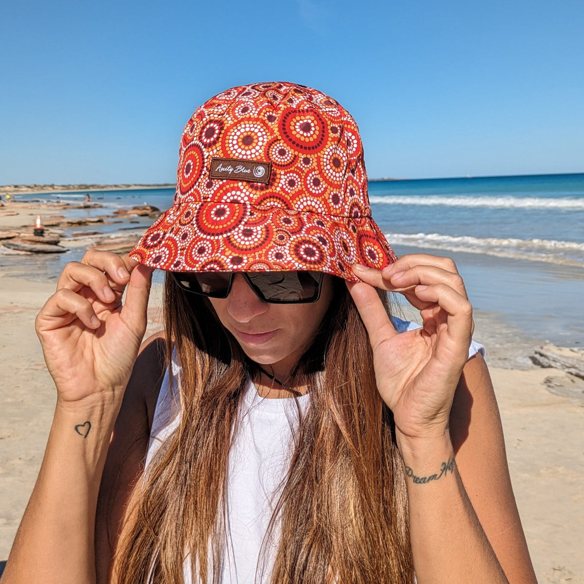 Desert Bucket Hat – Amity Blue