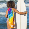 Tie Dye Beach Towel