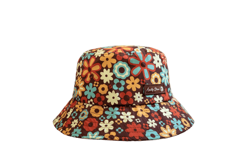 Flower Power Bucket Hat - Amity Blue