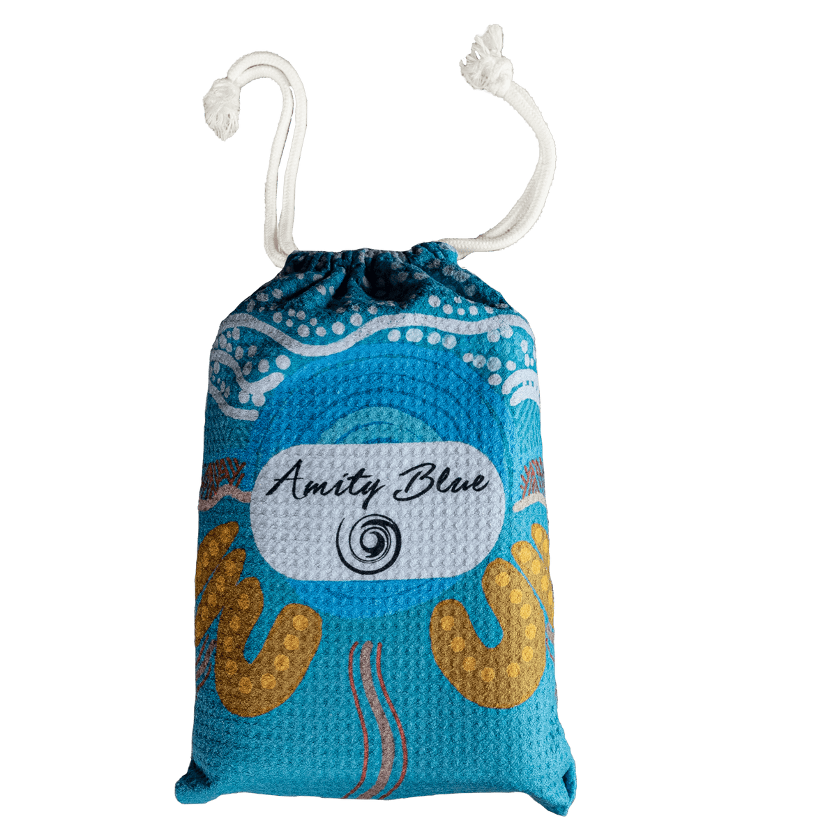 Kidja Moon Beach Towel - Amity Blue