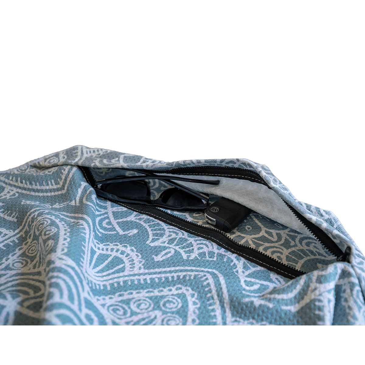 Mandala Beach Towel - Amity Blue